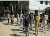 त्योहारी सीजन में शांति व्यवस्था बनाए रखने के लिए बिलासपुर पुलिस ने गुंडे-बदमाशों की कराई परेड।
