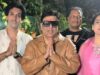 अमेरिका से लौटने के बाद गोविंदा ने बच्चों के साथ मिलकर घर पर बप्पा के किए दर्शन