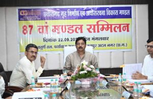 छत्तीसगढ़ गृह निर्माण मंडल की 87वीं बैठक में लिए गए कई महत्वपूर्ण निर्णय