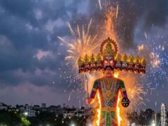 इंदौर में 121 और भोपाल में 105 फीट ऊंचा रावण जलेगा, उज्जैन में फूलों की वर्षा