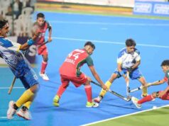 छत्तीसगढ़ हॉकी लीग: न्यायधानी नाइट्स ने संस्कारधानी स्ट्राइकर्स को दी शिकस्त