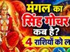 मंगल गोचर 2026: मेष समेत 4 राशियों की चमकेगी किस्मत, धन लाभ के योग
