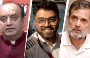 पायलट स्मित मछार की बहादुरी पर कांग्रेस की चुप्पी, बीजेपी सांसद सुधांशु त्रिवेदी ने उठाए सवाल