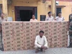 बस्तर में 75 पेटी अवैध शराब जब्त, दशहरा मेले में बेचने की थी तैयारी