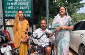सेवा संकल्प अभियान के तहत दिव्यांग धनेश्वर साहू को मिली ट्राइसाइकिल