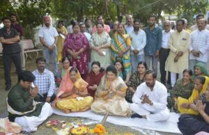 गोविंदपुरा क्षेत्र के वार्ड-60 में 42 लाख रुपये से अधिक के विकास कार्यों का हुआ भूमि-पूजन